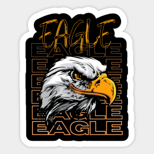 EAGLE | Wear your favorite wild bird Sticker